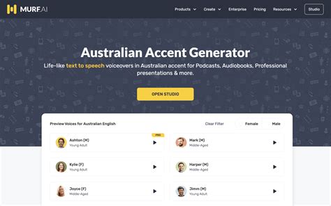 australian accent generator text